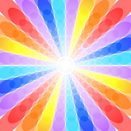 Beautiful abstract rainbow backgroundのイラスト素材