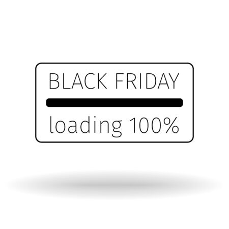 100% loading Progress bar design templates.のイラスト素材