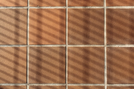 full flat brown tile texture