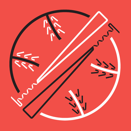 Two Baseball Bats and Ball, Sport Graphic, Label, Banner, Logo Elements. Illustration, Vectorのイラスト素材