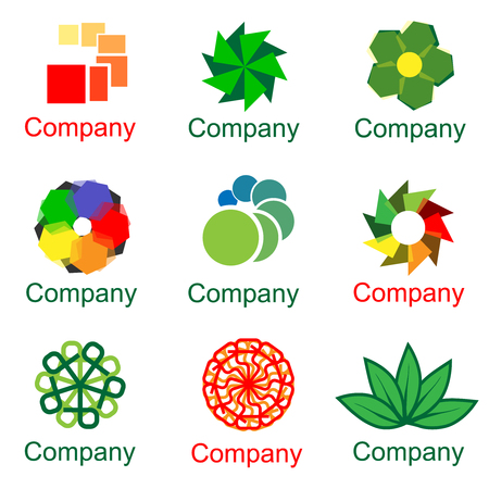 Abstract company collectionのイラスト素材