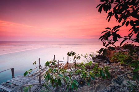 Beautiful Sunset view at Pulau Perhentian,Terengganu,Malaysia