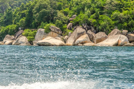 Perhentian Island, Malaysia - August 15th, 2018 : Snorkeling in crystal clear water in Perhentian Island.のeditorial素材