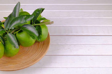 Group  of  orange on white tableの写真素材