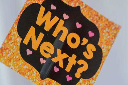 Photo booth props colors text design, Props for photos on weddings featuring cute and funny phrases.