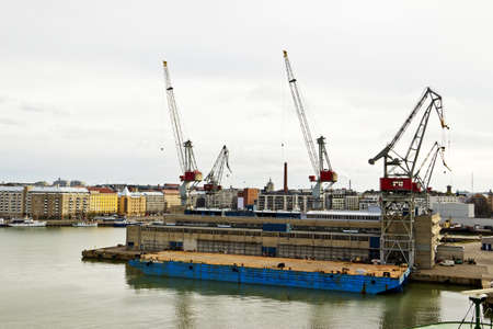 Ferry port of Helsinkiのeditorial素材