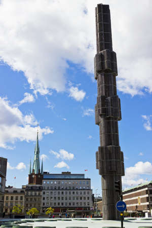Stockholm skylineの写真素材