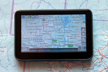 Print and electronic map