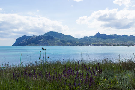 South Crimea coastline landscape