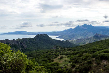 South Crimea coastline landscapeの写真素材