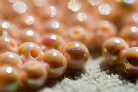 colored bead abstract Iの写真素材