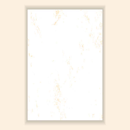 an empty sheet of paper with scuffs . vector illustrationのイラスト素材