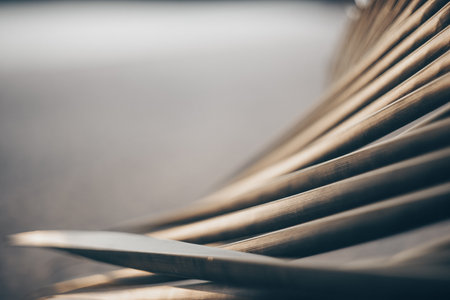 beautiful palm leaf background. selective focus. low depth of focus. beautiful blurred background.の写真素材