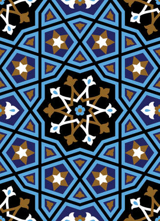 Traditional Arabic Ornamentのイラスト素材