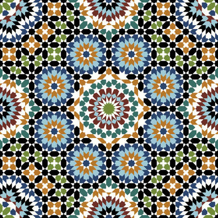Traditional Morocco Patternのイラスト素材
