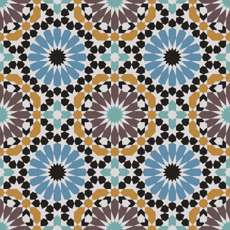 Traditional Morocco Patternのイラスト素材