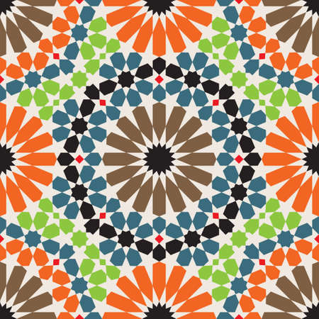 Traditional Morocco Patternのイラスト素材