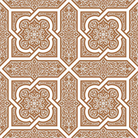 Traditional Morocco Patternのイラスト素材