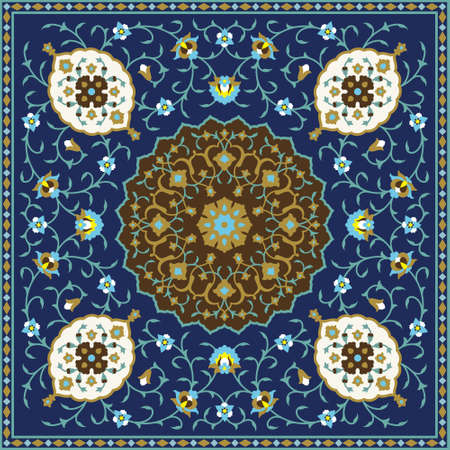 Traditional Arabic Ornamentのイラスト素材