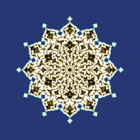 Traditional Arabic Ornamentのイラスト素材