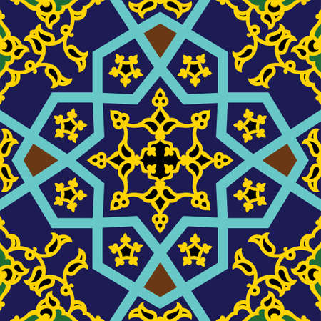 Traditional Arabic Ornamentのイラスト素材