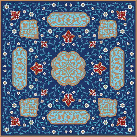 Traditional Arabic Ornamentのイラスト素材