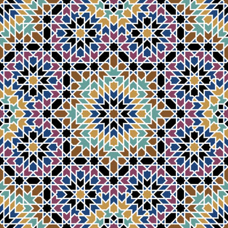 Traditional Morocco Patternのイラスト素材
