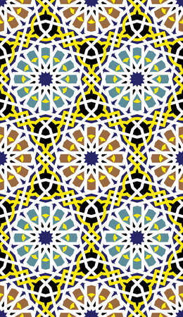 Traditional Morocco Patternのイラスト素材