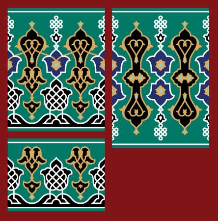 Traditional Arabic Designのイラスト素材