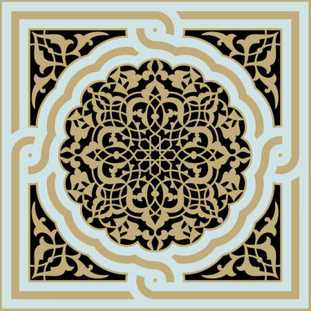 Traditional Arabic Designのイラスト素材