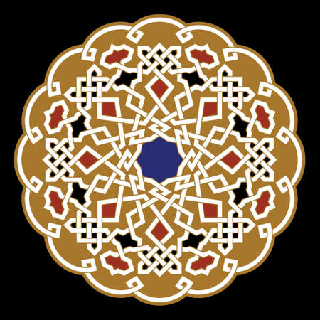 traditional Arabic Designのイラスト素材