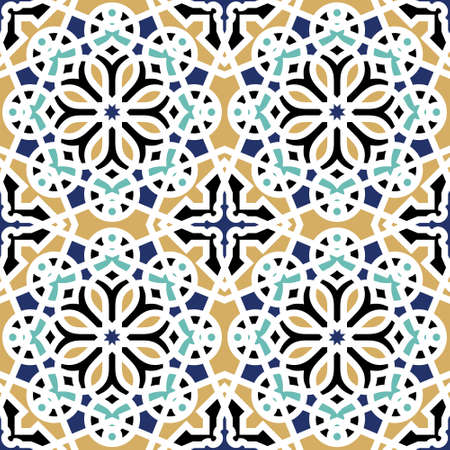 Traditional Arabic Designのイラスト素材
