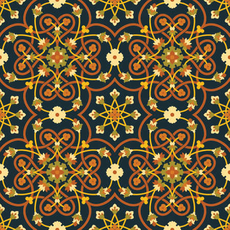 Classic Floral Patternのイラスト素材