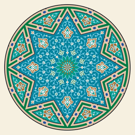 Traditional Arabic Designのイラスト素材