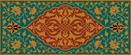 Traditional Arabic Designのイラスト素材