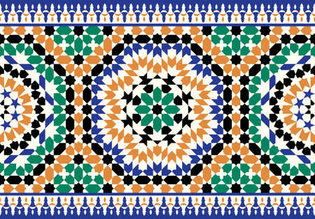 Traditional Arabic Designのイラスト素材
