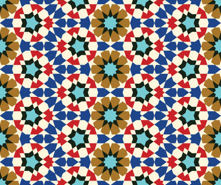 Traditional Arabic Design Patternのイラスト素材