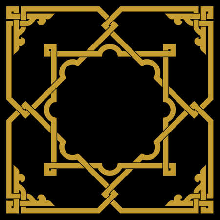 Traditional Arabic Design のイラスト素材