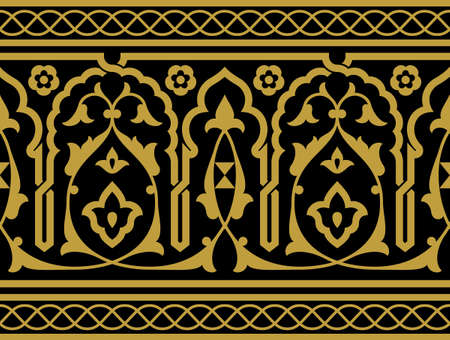 Traditional Arabic Designのイラスト素材