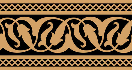 Traditional Arabic Designのイラスト素材