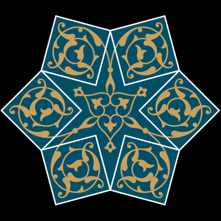 Traditional Arabic Designのイラスト素材