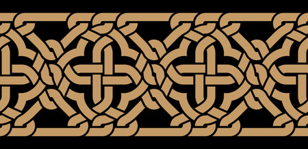 Traditional Classic Design Borderのイラスト素材