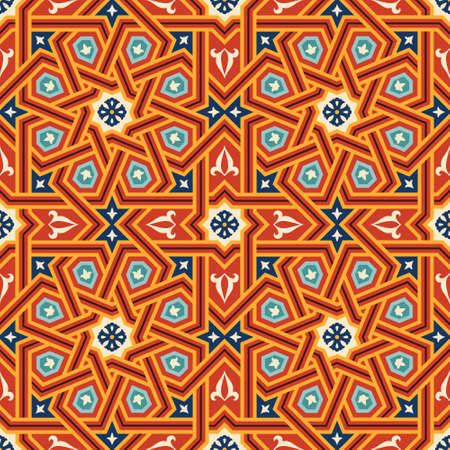 Traditional Morocco Seamless Pattern Threeのイラスト素材