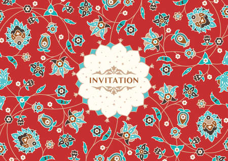 invitation card backgroundのイラスト素材