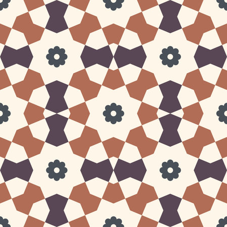 Morocco Seamless Pattern. Traditional Arabic Islamic Background. Mosque decoration element.