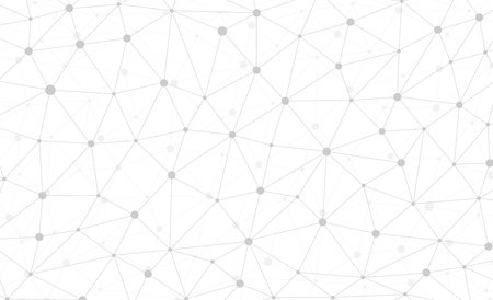 Abstract internet connection and technology graphic web design wallpaper. Geometric digital...