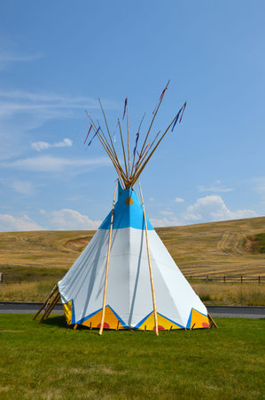 Wigwam Authentic teepee of Native North Americans