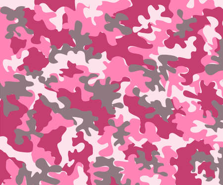 mogern pink camouflage patternのイラスト素材
