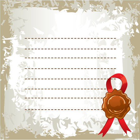 Old paper background のイラスト素材