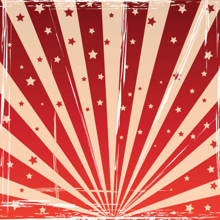 Abstract background with sunbeamsのイラスト素材